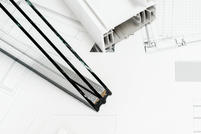 Dreifachverglasung ohne Fensterrahmen