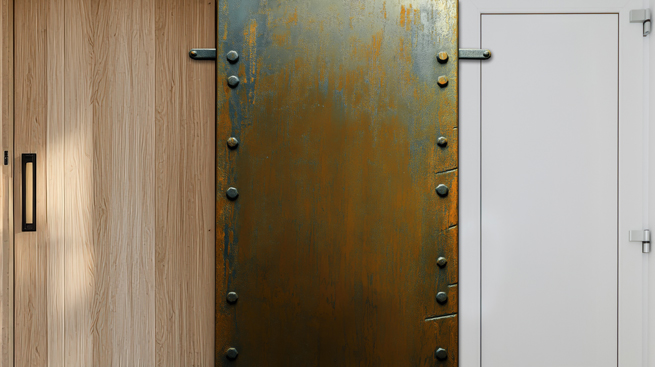 Haustüren Material ist für den Einsatz wichtig