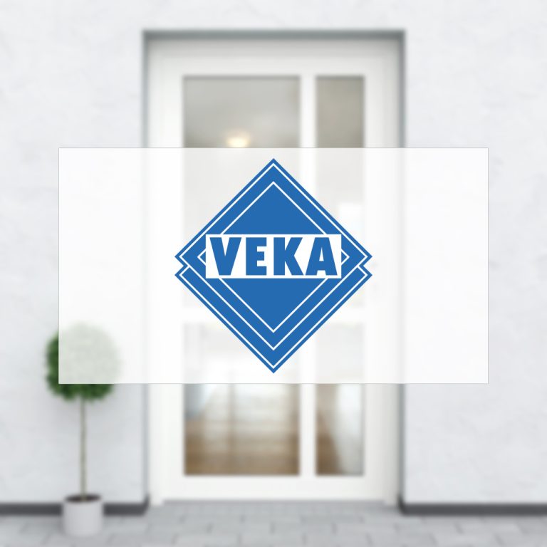 Porte de service en PVC VEKA