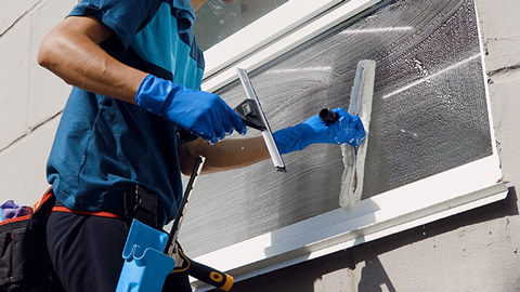 Professionell Fenster reinigen lassen