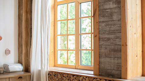 Riss im Fenster reparieren