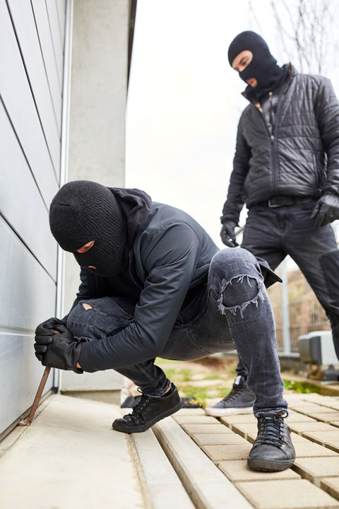 EInbruch in Garage