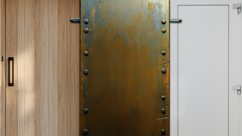 Matériaux des portes d'entrée