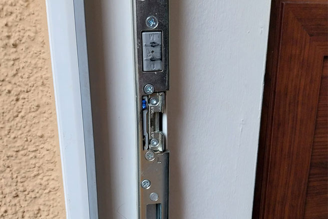 Tagesfalle bei Haustüren