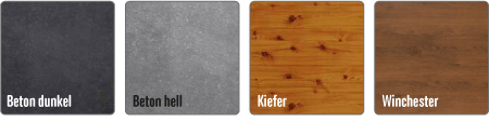 Quatre décors de couleur supplémentaires pour portes d’entrée Feldmann et Mayer P90