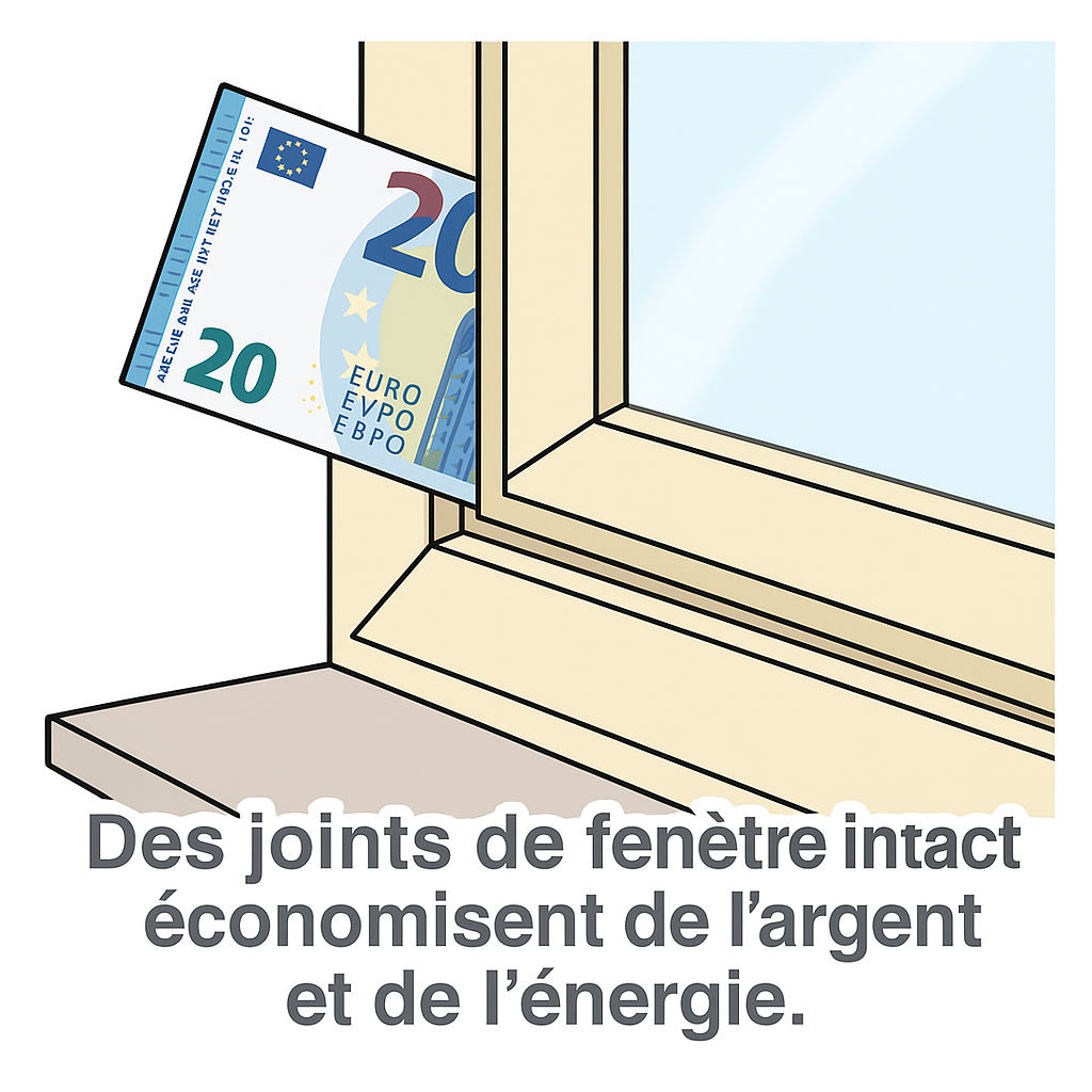 Infobild intakte Dichtungen sparen Energie