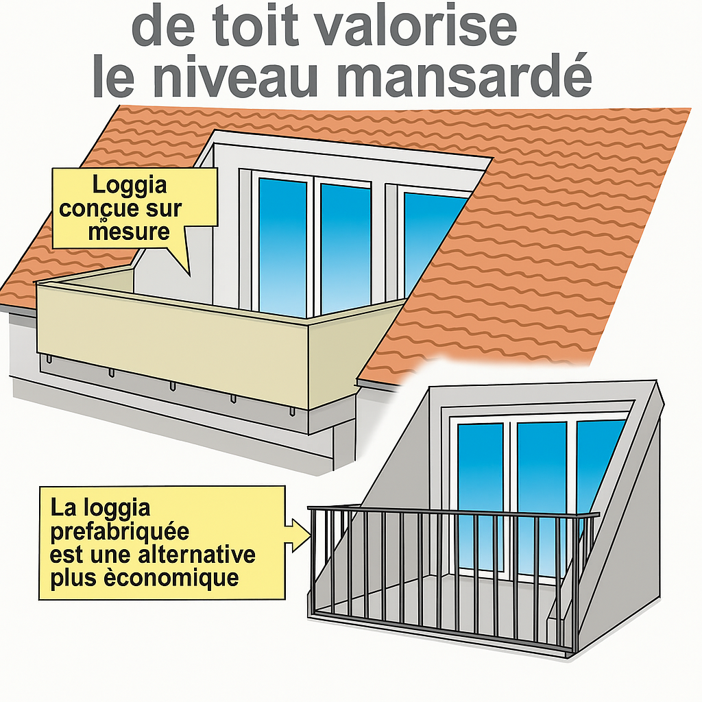 Infobild Dachbalkon