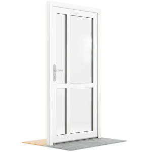 Porte de service en PVC