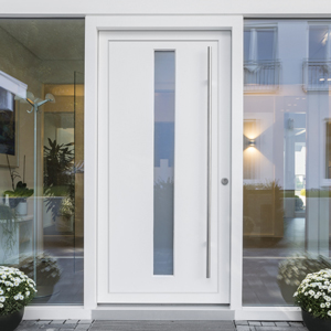 Portes d’entrée en PVC-Alu Kömmerling