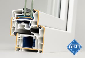 Fenêtre PVC VEKA Softline 76 MD avec paroi de 3mm