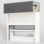Unterbau Vorsatzrollladen mit Insektenschutz SP