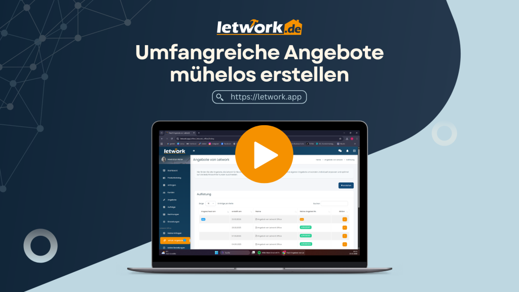 Vorschaubild: Umfangreiche Angebote mühelos erstellen