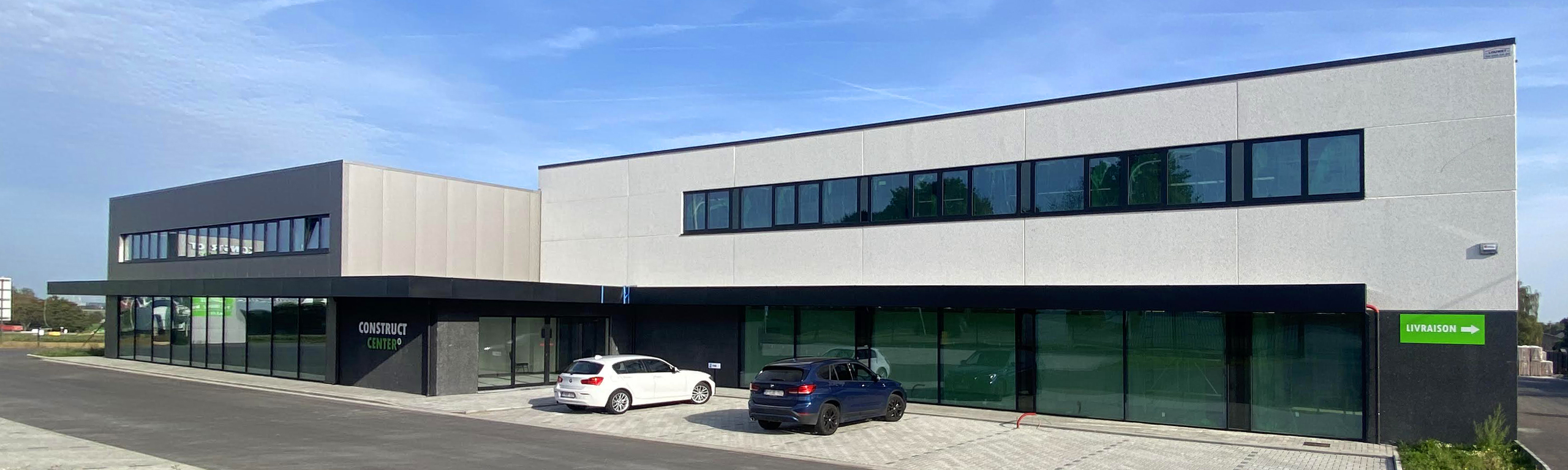 Das moderne neue ConstructCenter in Belgien