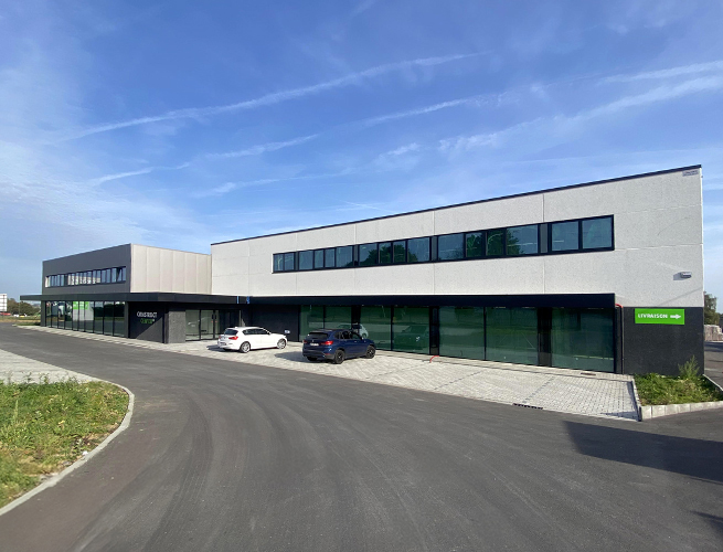 Emplacement de Winlux à Sambreville